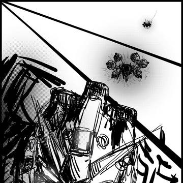 描いたのに8話で霞んでしまった赤いガンダム