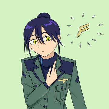 軍服ニャアン