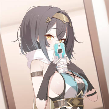 Amber Taking A Selfie
