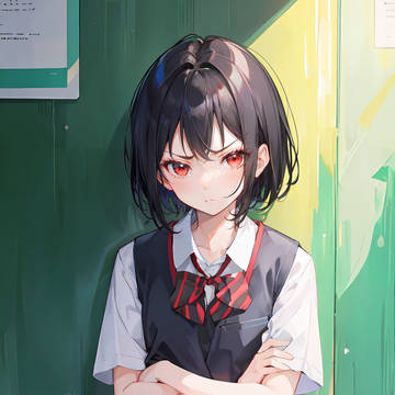 どこ見てんだよ! 💢