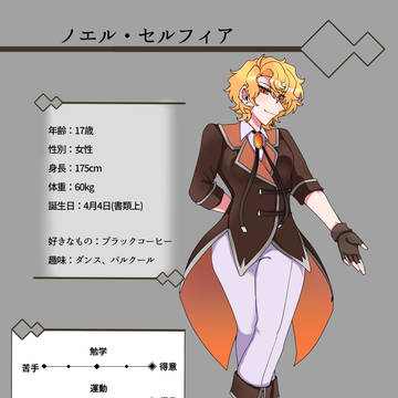 熾炎の武装士🧡ノエル・セルフィア