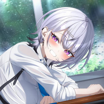 「あは、濡れちゃった♡」