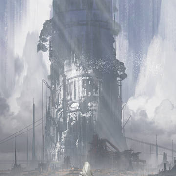 欠けた塔
