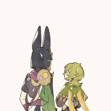 コレイちゃんと師匠