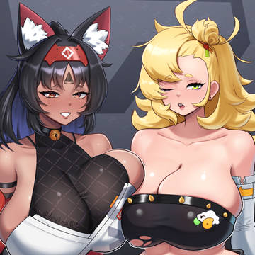 Nekomiya and piper adult version