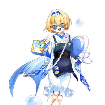 オタ活を満喫する鮫の娘