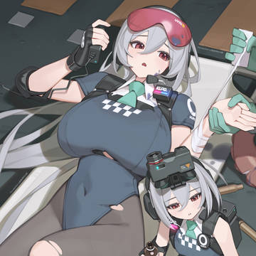 美少女特勤员的战败CG(并不完全是