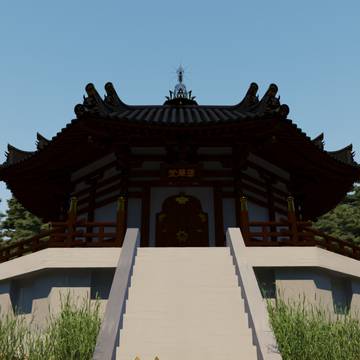 VR蓮華堂で観音様を拝観するプロジェクト/蓮華堂