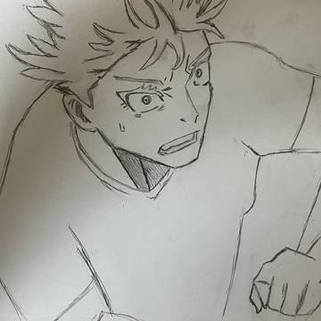 고죠 사토루 가벼운 손그림