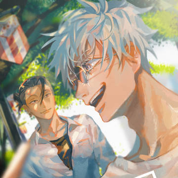 【Web再録】今日は休日【五+夏中心 オールキャラ】