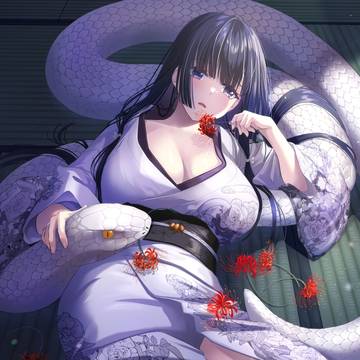 蛇と少女
