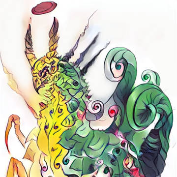 貪深な悪魔の手下 美味しい店を探す悪魔