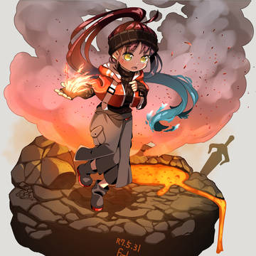 灯す火