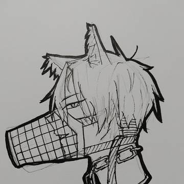 アナログ落描き