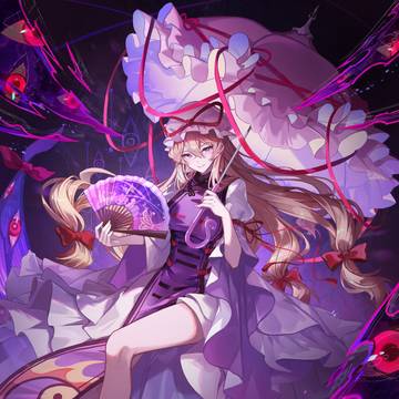 【仕事絵】Bilibiliアプリ用着せ替え_八雲紫