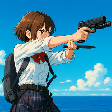 蒼い岬と黒い弾丸 ― 鉄の記憶 ―