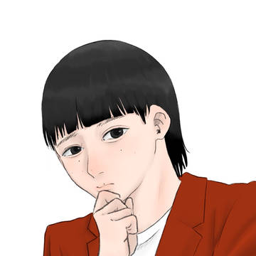 考えてるエース君