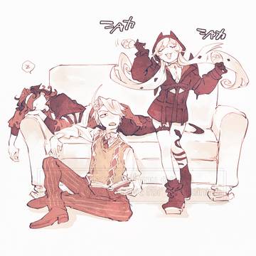 モリとダンとリリの3人組割と好き