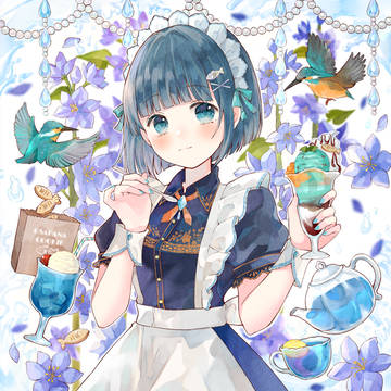 カワセミ×メイド