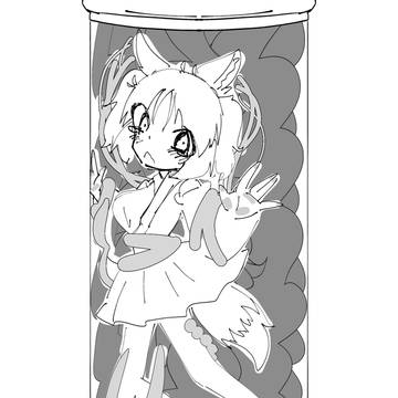 ツインテールの子