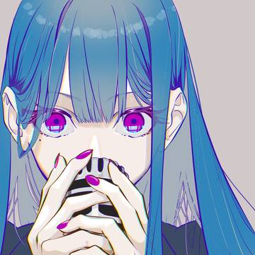 ガイコツマイクで歌う女の子
