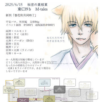 2025/6/15大観覧車の頂上で 星願2025お品書き