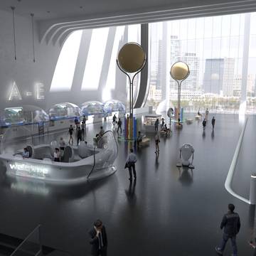 Google 2055 - environment design