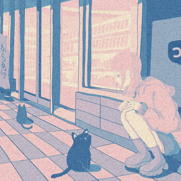コンビニとねこ