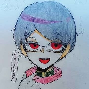 アナログ初描きトントン