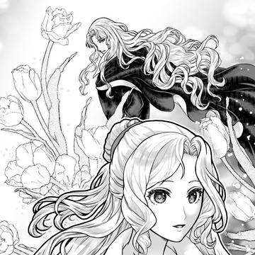 アルカードとマリアの小説挿絵。オマケつき