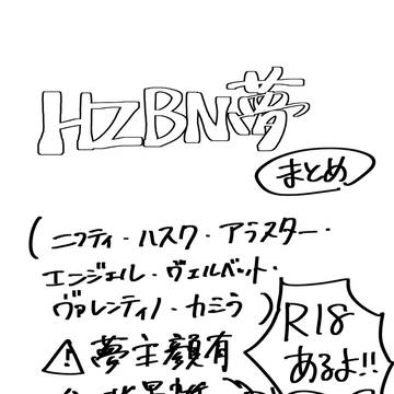 【hzbn夢】Twitterまとめ④