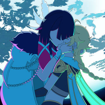 Moonlit Kiss