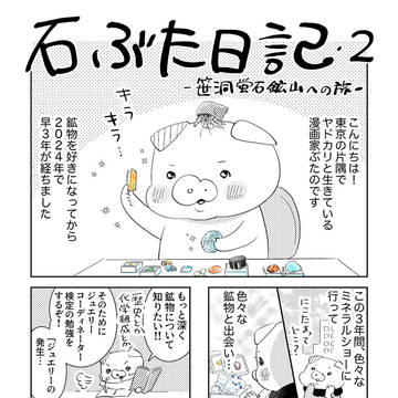 実録◼️石ぶた日記2〜笹洞蛍石鉱山への旅〜