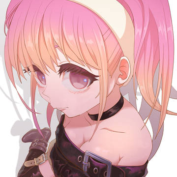Bird's eye view girl.