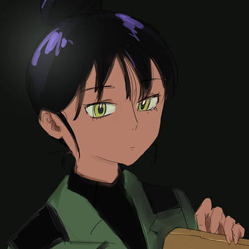 暗い所にいる
