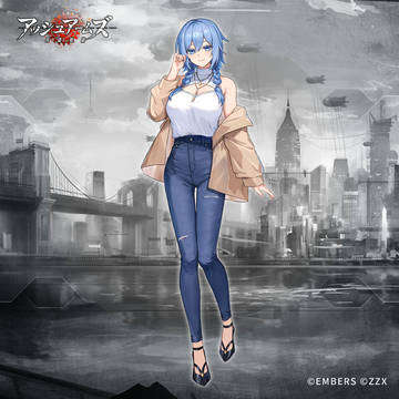 『アッシュアームズ -灰燼戦線-』クレア・スキンイラスト