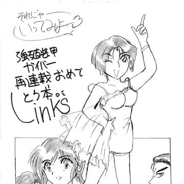 強殖装甲ガイバー再連載おめでとう本『Link 』(1998)