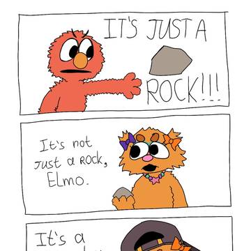 Sesame Street Elmo and Zoe