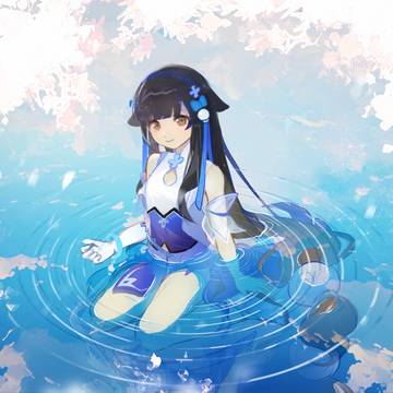 西施插画