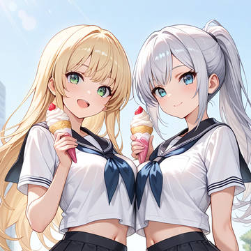 ふたりは仲良し