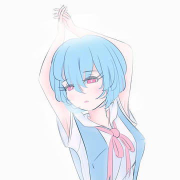 霧の中の綾波レイ