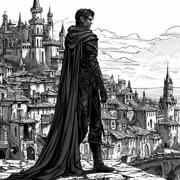 Elven fantasy city