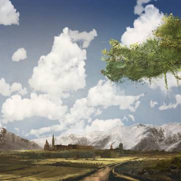 街のある風景