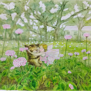 小雨ならいつもの場所でまってるよ
