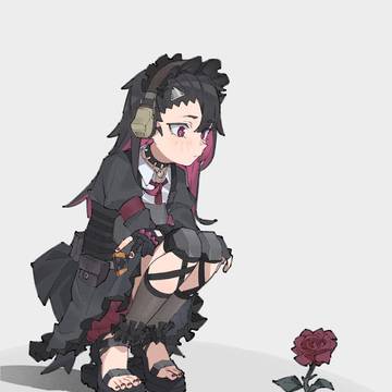 【OC】哥特,少女与花