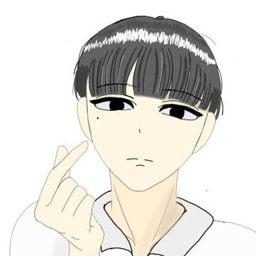 とある男子中学生（ハイライトありなしver.）