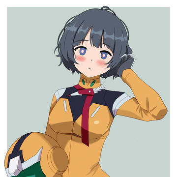 ぼさぼさ頭がかわいい