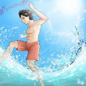 夏だ！海だ！筋肉だ！☀️🌊🌻