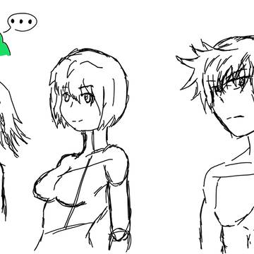 First day of learning to draw