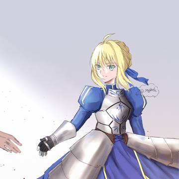 手を取る